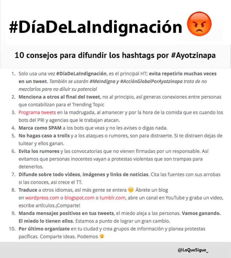 #DiaDeLaIndignacion