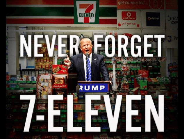 7-Eleven Donald Trump