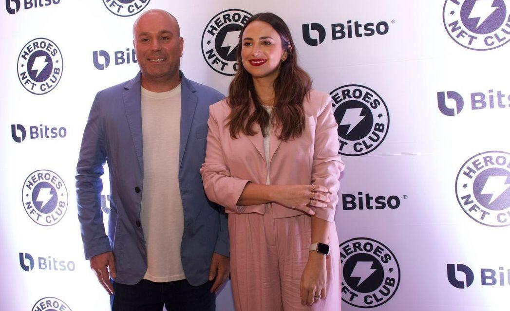 Mark Epstein, CEO de Mobile Streams plc y Bárbara González Briseño, CEO de Bitso en México