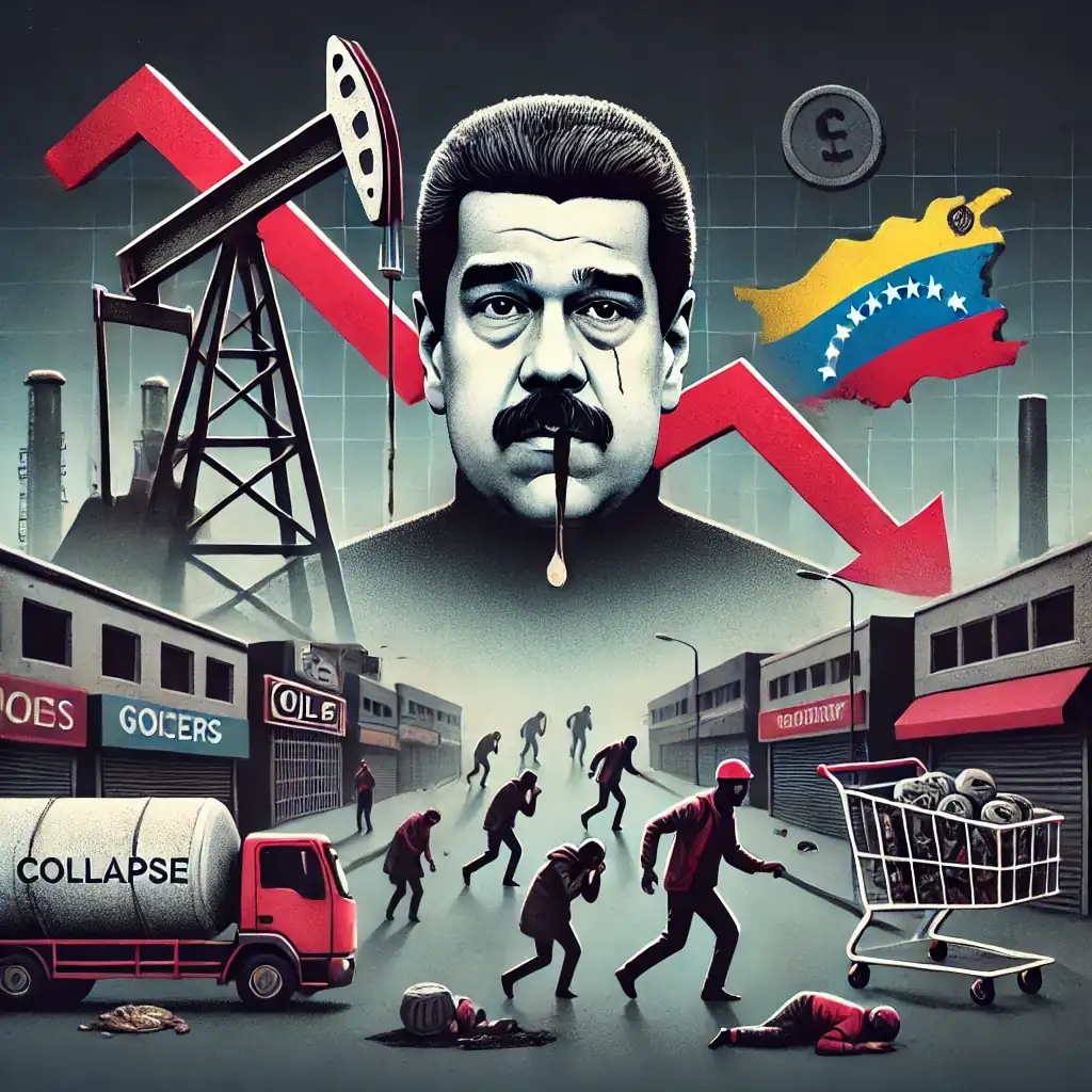 Colapso económico y social de Venezuela bajo el régimen de Nicolás Maduro