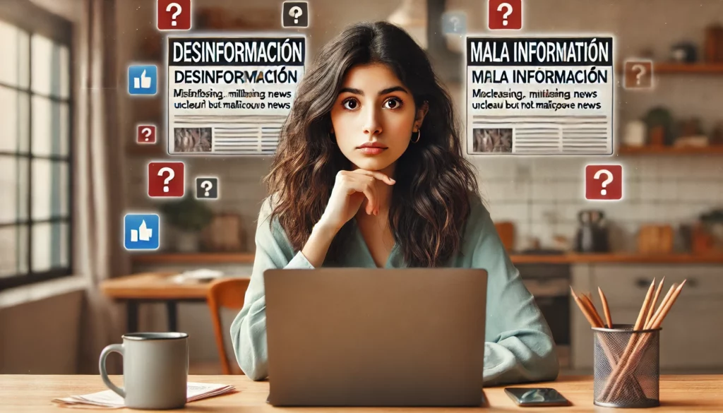 Diferencia entre desinformación y mala información