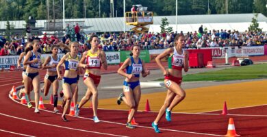 Events in a heptathlon