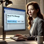 Recall an Email in Outlook
