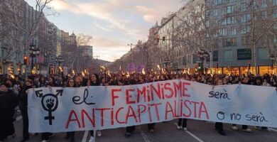 Marcha 8M 2025 Barcelona