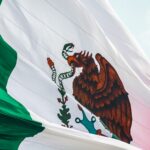 Consulado de México, bandera de México