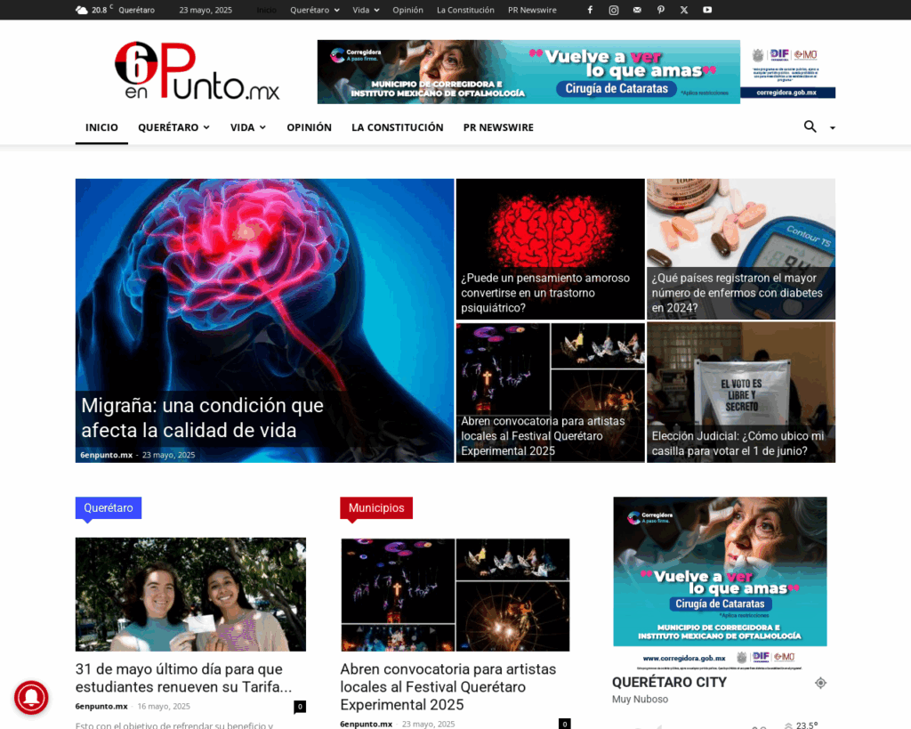 🌐 Website: 6enpunto.mx