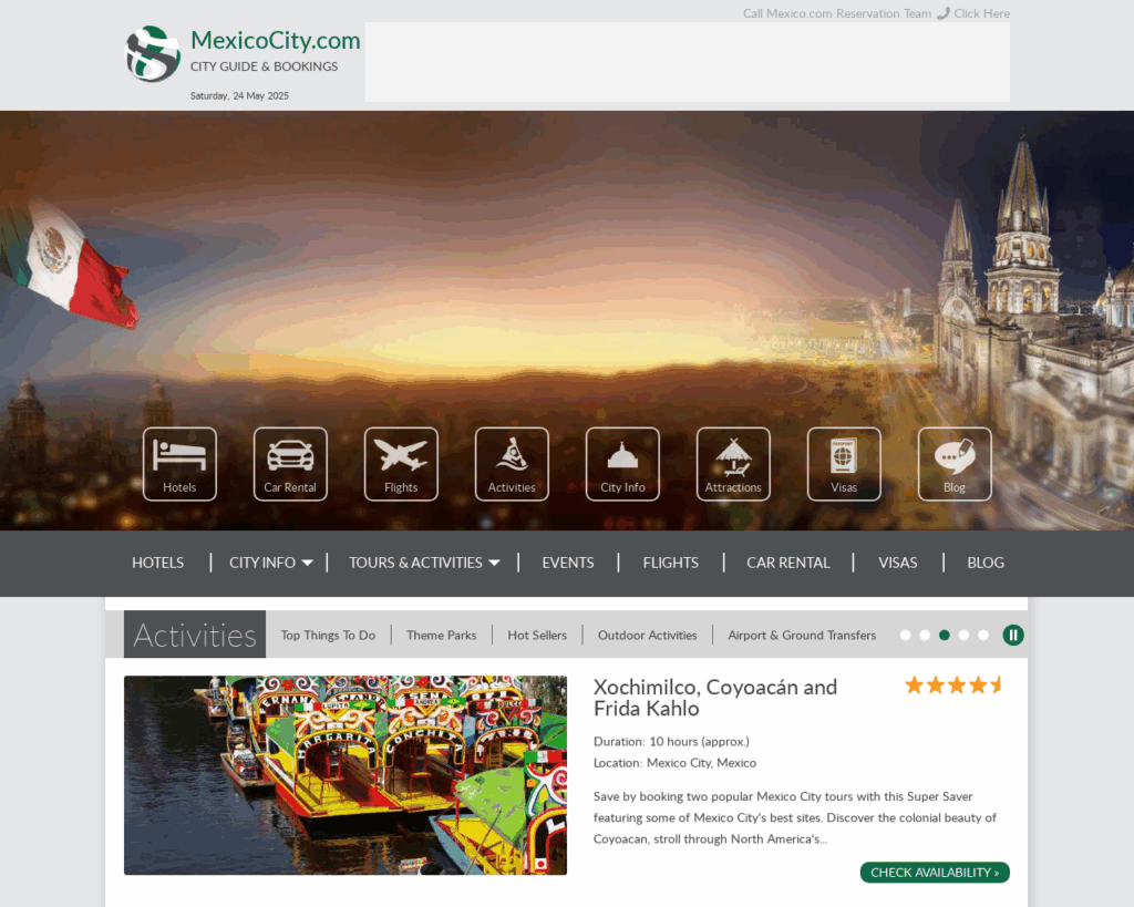 🌐 Website: MexicoCity.com