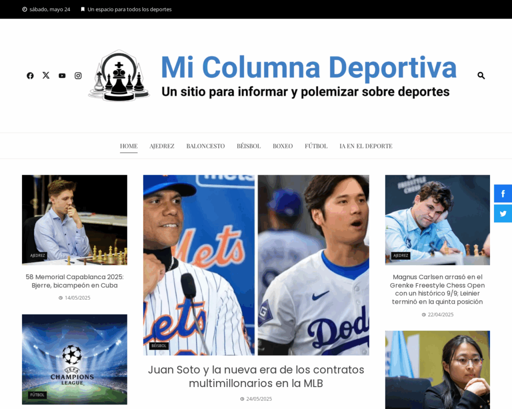 🌐 Website: columnadeportiva.com