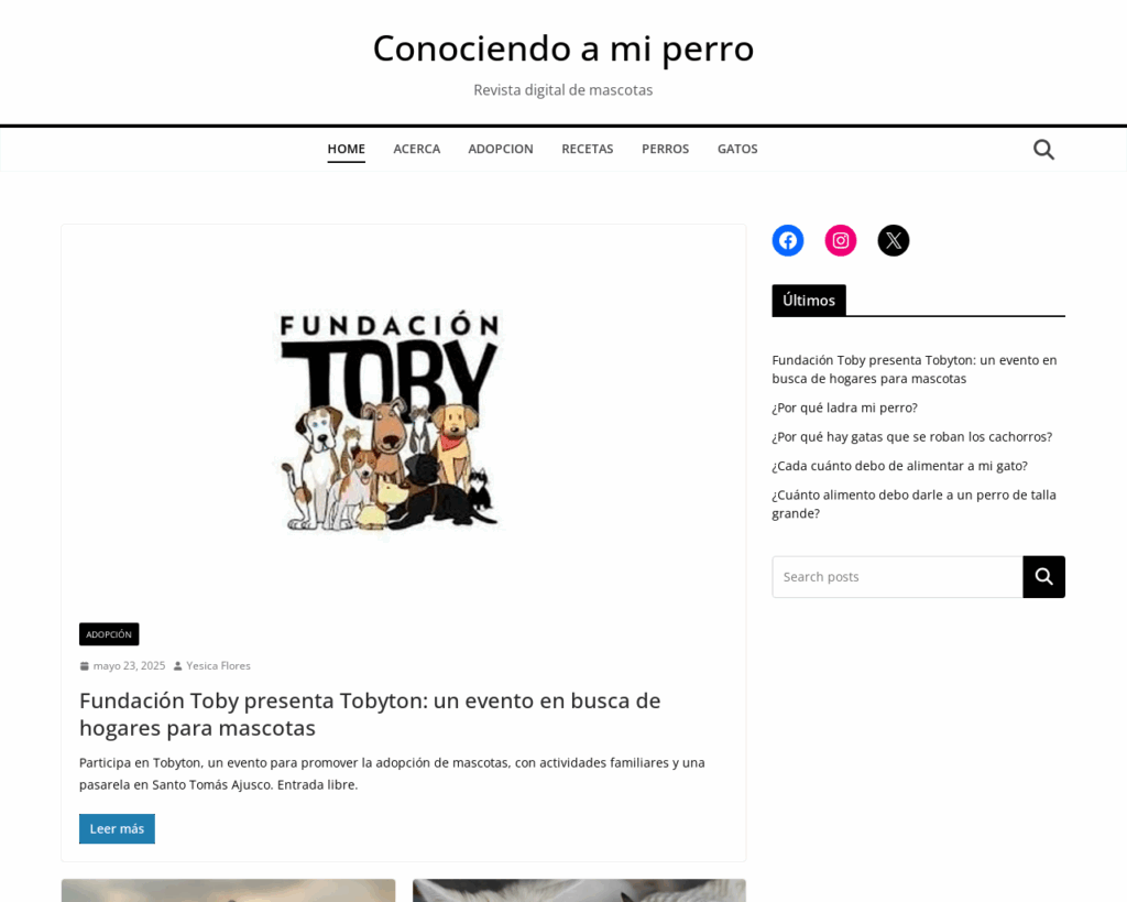 🌐 Website: conociendoamiperro.com