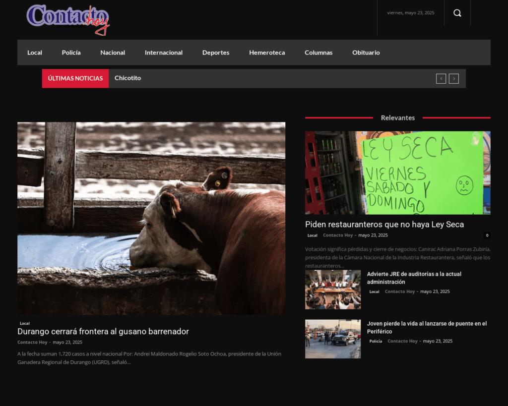 🌐 Website: contactohoy.com.mx