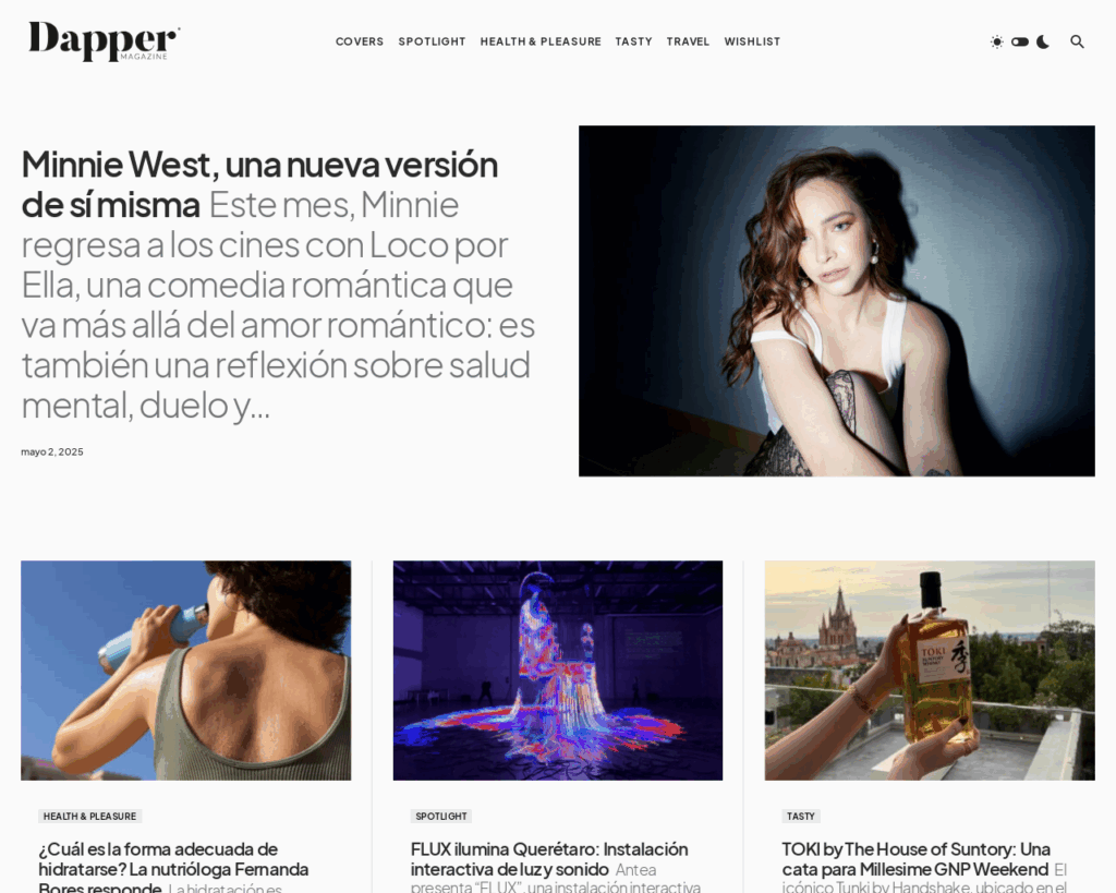 🌐 Website: dappermagazine.mx