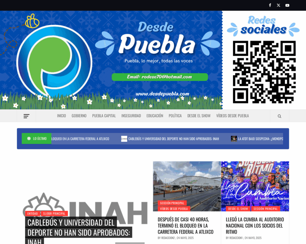 🌐 Website: desdepuebla.com