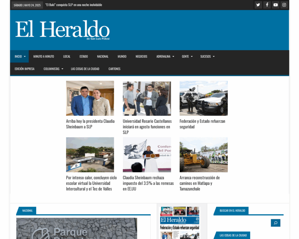 🌐 Website: elheraldoslp.com.mx