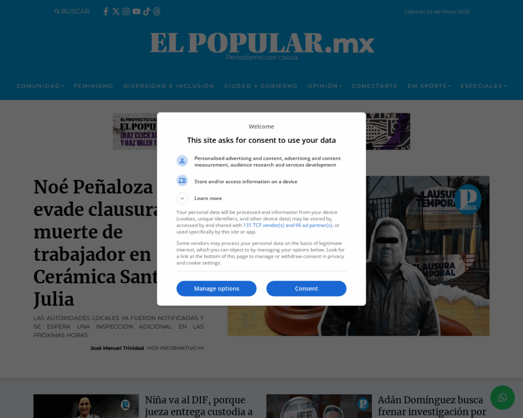 🌐 Website: elpopular.mx