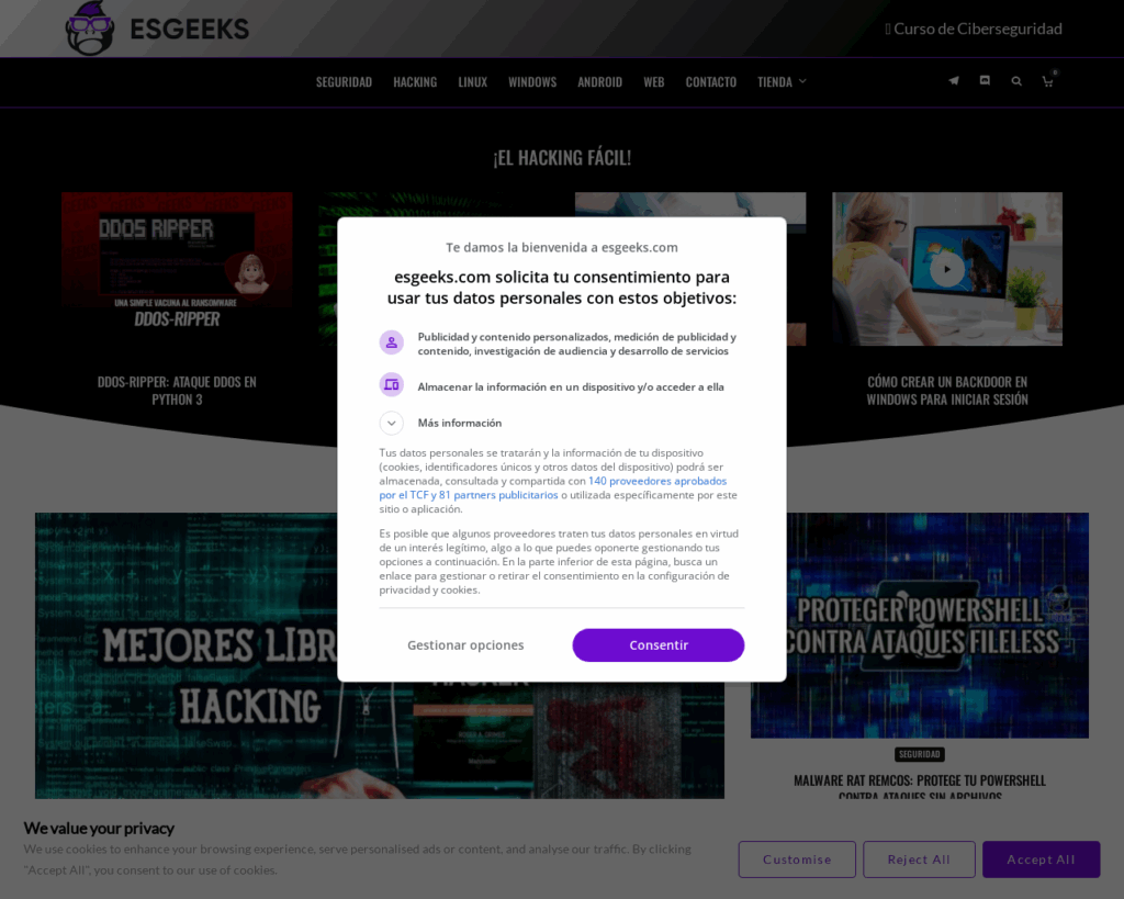 🌐 Website: esgeeks.com