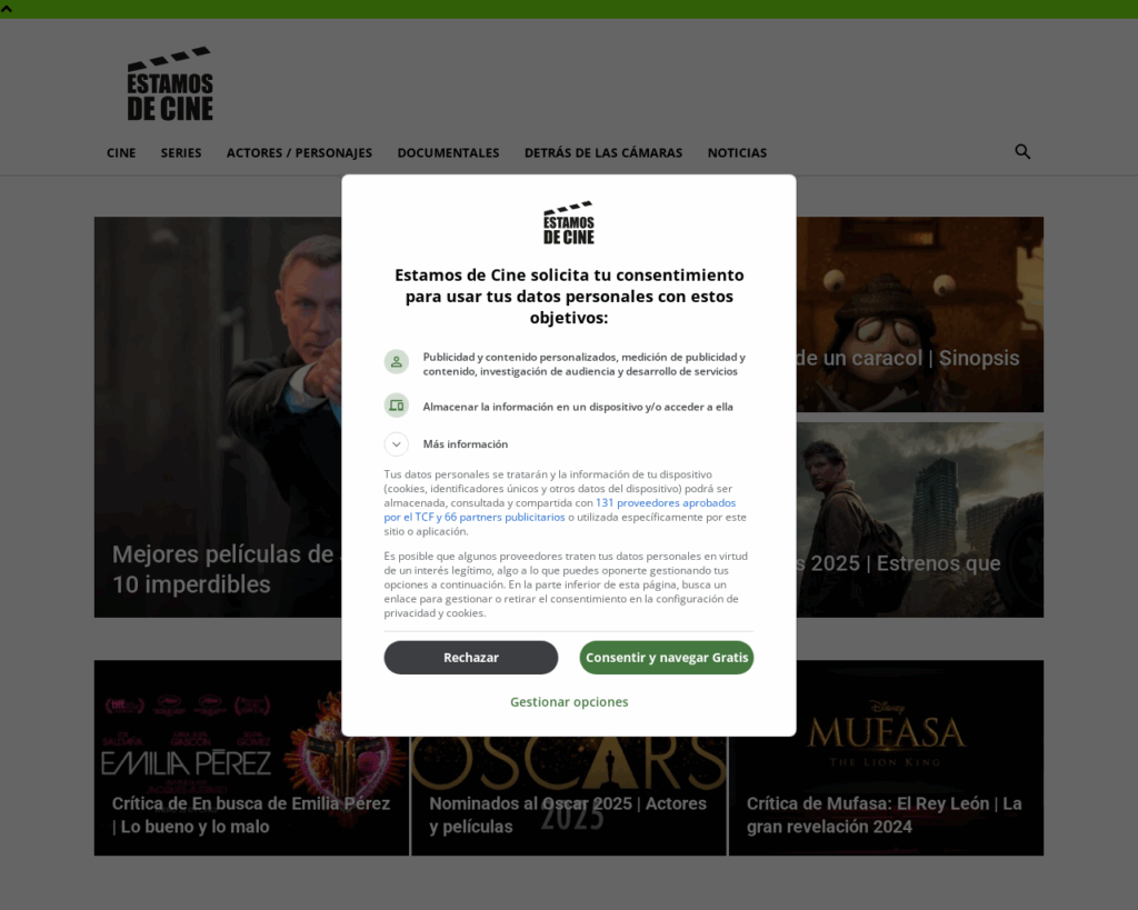 🌐 Website: estamosdecine.com