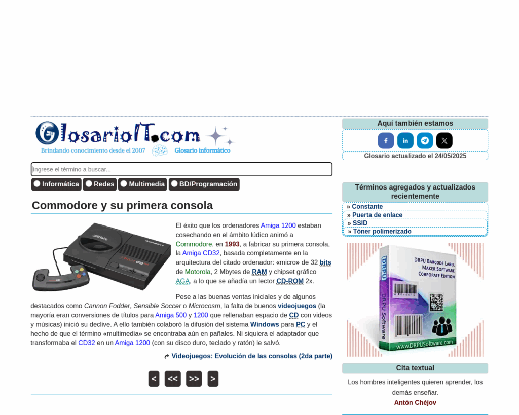 🌐 Website: glosarioit.com