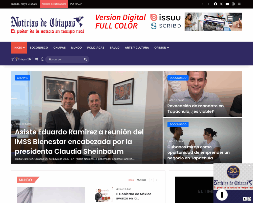 🌐 Website: noticiasdechiapas.com.mx