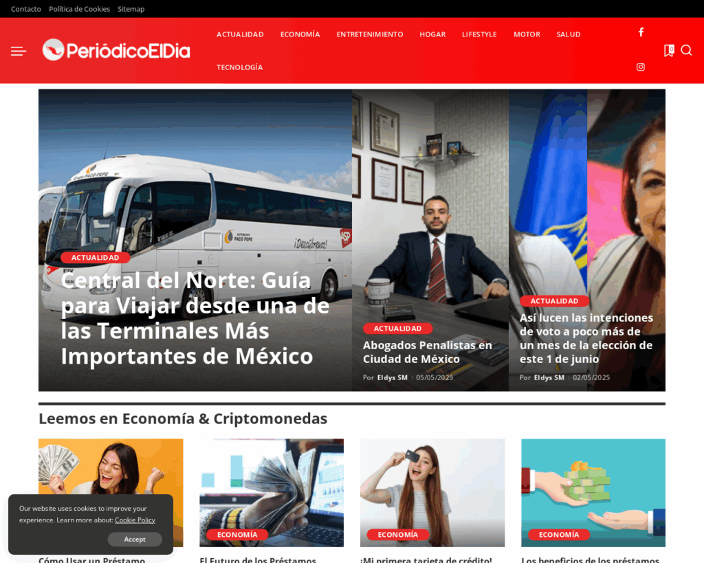 🌐 Website: periodicoeldia.mx