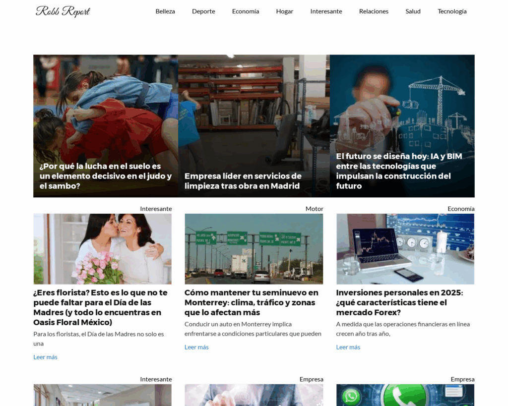 🌐 Website: robbreport.es