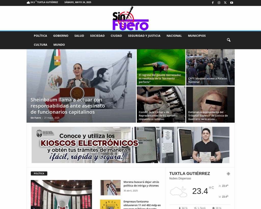 🌐 Website: sinfuero.com.mx