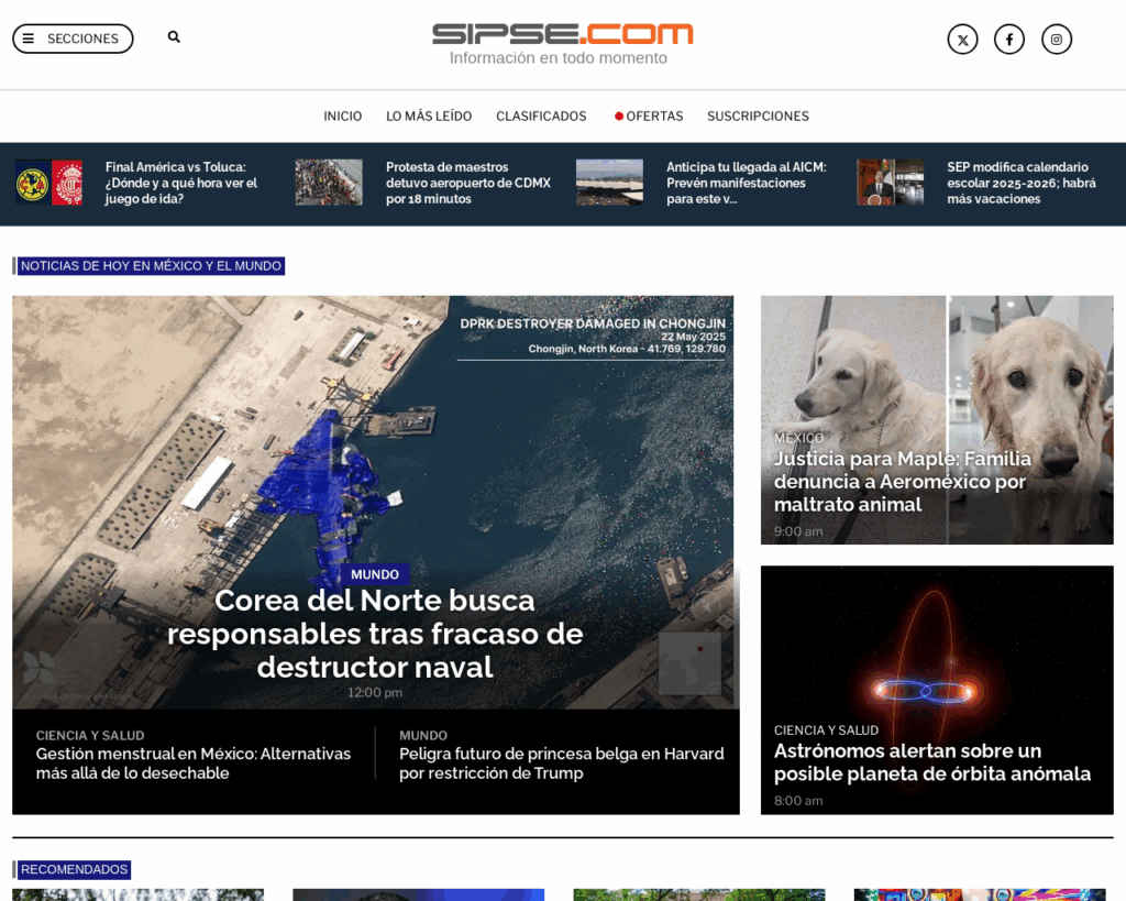 🌐 Website: sipse.com