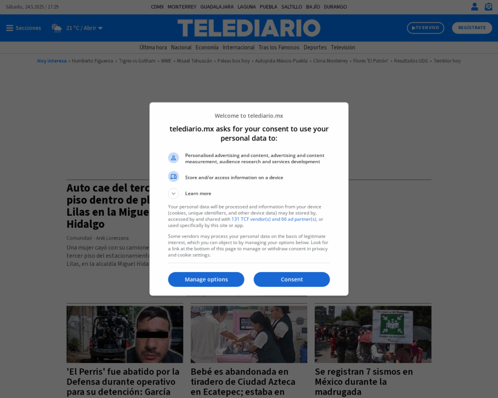 🌐 Website: telediario.mx