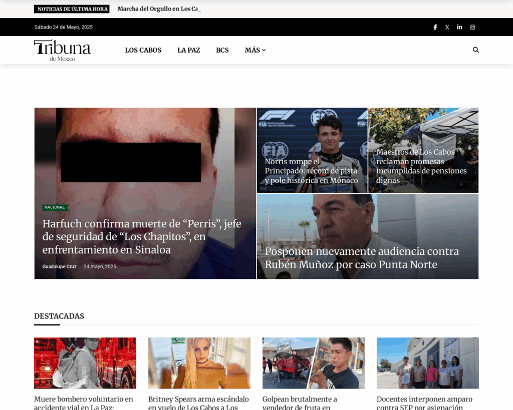 🌐 Website: tribunadeloscabos.com.mx