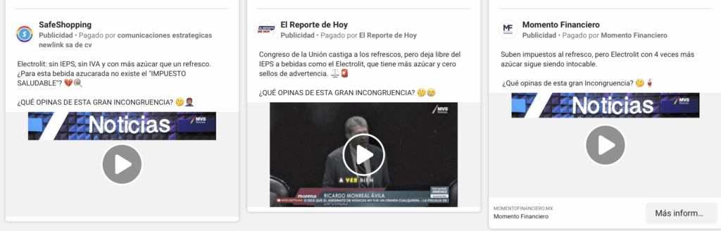 Fue imposible evitar notar en X esta campaña descalificando al suero oral Electrolit. Lo que nos llamó la atención fue el uso de la cuenta de Twitter que encabezo la resistencia digital en favor de la ex candidata presidencial Xóchitl Gálvez, la otrora cuenta Xochilovers ahora transformada en @ResistenciaCMx y también a la cuenta de divulgación de la ciencia @EnsedeCiencia