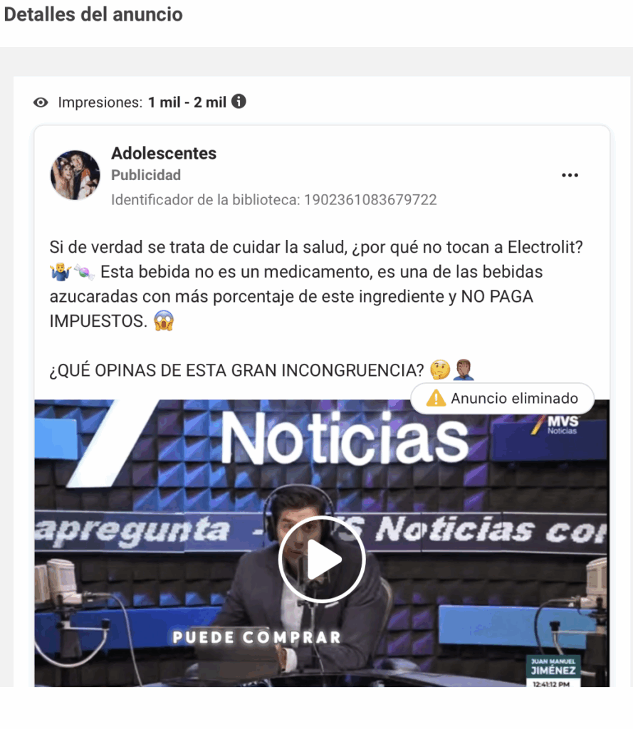 Fue imposible evitar notar en X esta campaña descalificando al suero oral Electrolit. Lo que nos llamó la atención fue el uso de la cuenta de Twitter que encabezo la resistencia digital en favor de la ex candidata presidencial Xóchitl Gálvez, la otrora cuenta Xochilovers ahora transformada en @ResistenciaCMx y también a la cuenta de divulgación de la ciencia @EnsedeCiencia