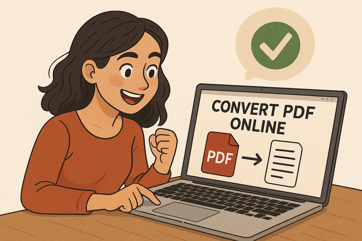 Cómo usar iLovePDF de PDF a Word