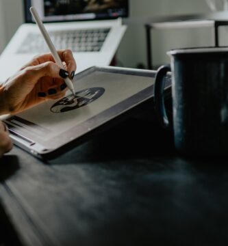 Random Drawing Prompt person holding silver fork on white paper