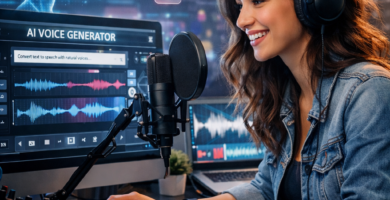 Los mejores generadores de voz con IA