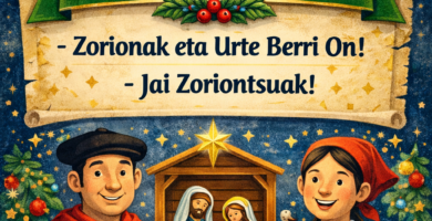 Cómo se dice Feliz Navidad en Euskera
