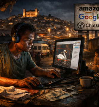 La inteligencia artificial se alimenta de trabajadores pobres