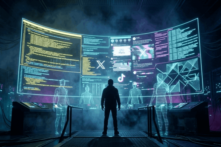 ¿Quién controla la narrativa? Radiografía de las granjas de bots y la manipulación digital en 2026