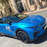 Coche eléctrico Alpine A390GT azul deportivo en Valencia