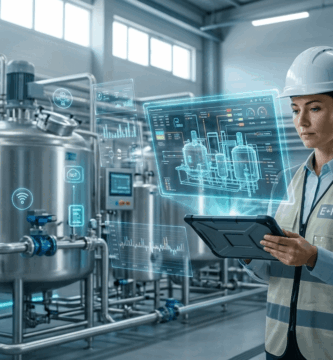 Digitalización de procesos industriales mediante gemelos digitales y software de simulación en una planta inteligente