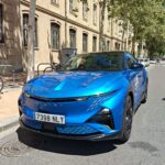 Líneas perfiladas delanteras del Alpine A390 GT