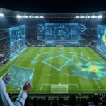 Análisis táctico y estadísticas con inteligencia artificial en el fútbol profesional.