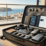 Kit de tecnología para viajes de verano con gadgets imprescindibles e inteligencia artificial