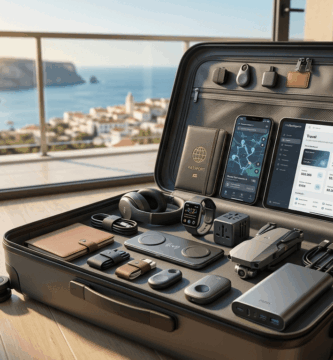 Kit de tecnología para viajes de verano con gadgets imprescindibles e inteligencia artificial