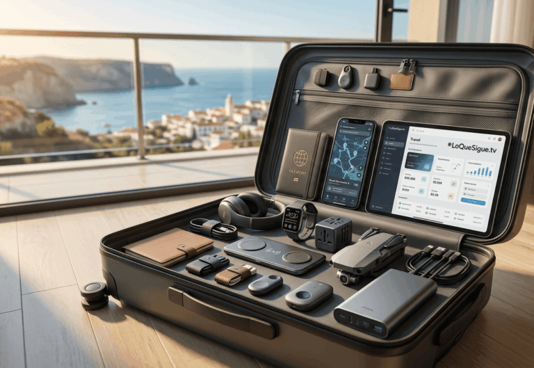 El kit tecnológico definitivo para viajar este verano: gadgets que no pueden faltar en tu maleta y apps de IA para planificar rutas