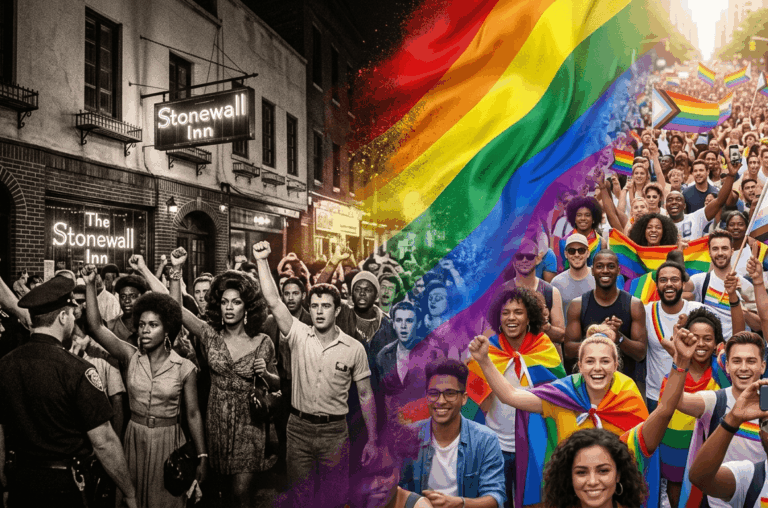 El origen del Orgullo LGBTIQ+: de los disturbios de Stonewall a la reivindicación global