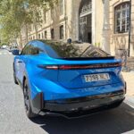 Alpine A390 GT circulando por las calles de Valencia