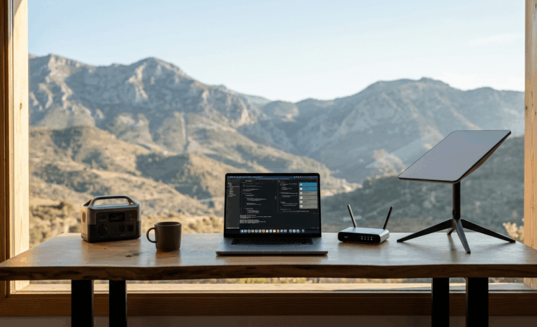 Desconexión y Cobertura: Las claves tecnológicas para teletrabajar con éxito desde entornos naturales