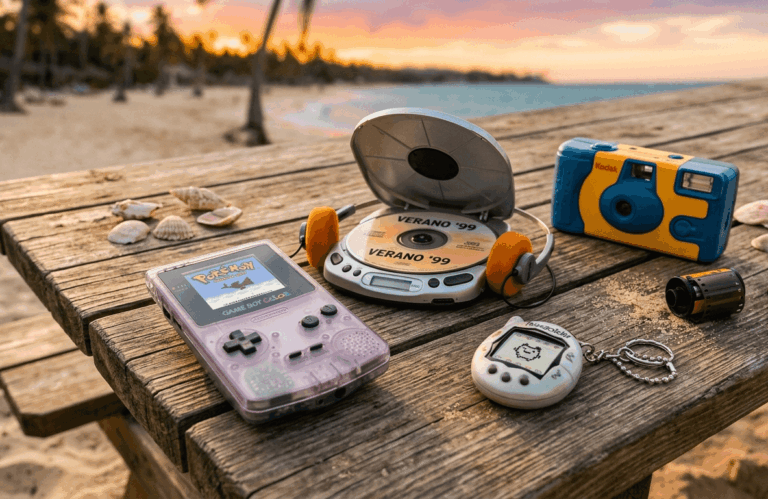 Arqueología de verano: Los gadgets nostálgicos que definieron nuestras vacaciones en los 90 y 2000
