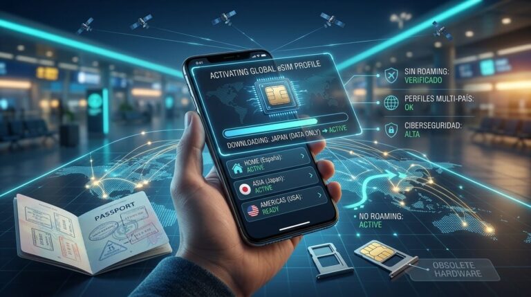 La revolución de las eSIM: cómo la tecnología eliminó el roaming y transformó los viajes