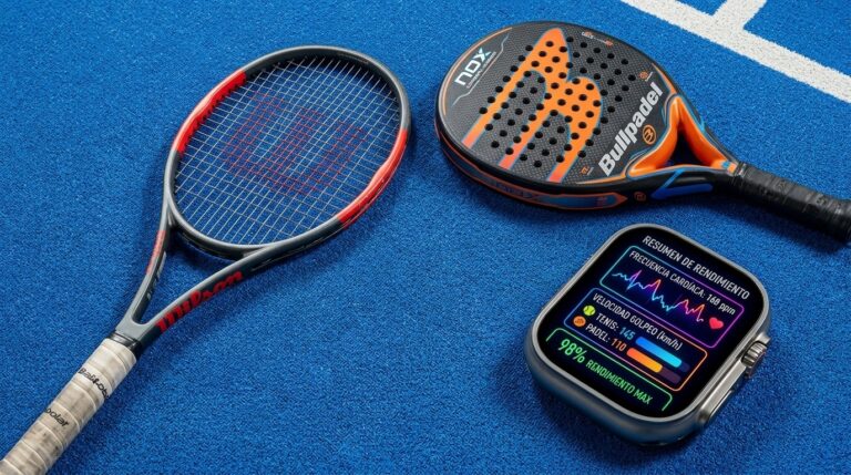 Wearables en deportes de raqueta: De la métrica postureo al rendimiento real