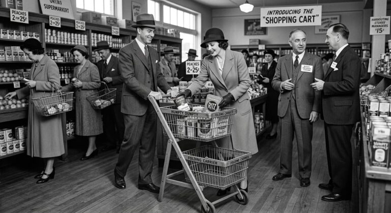 La historia del carrito de la compra: la invención que revolucionó el comercio y el consumo masivo